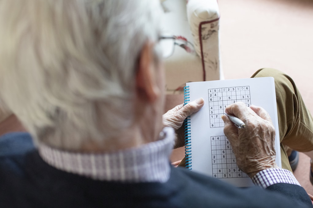 sudoku is one of the memory games for seniors