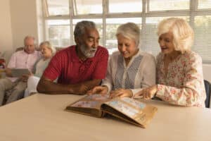 transition to memory care group
