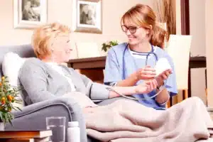 nurse explains memory care vs assisted living