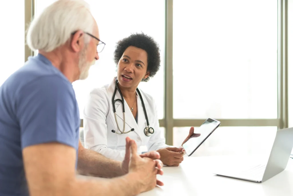 doctor and patient