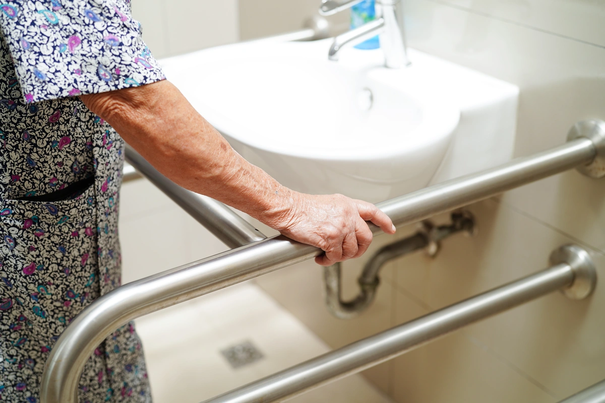 bathroom aids for seniors safety rail for bathroom sink
