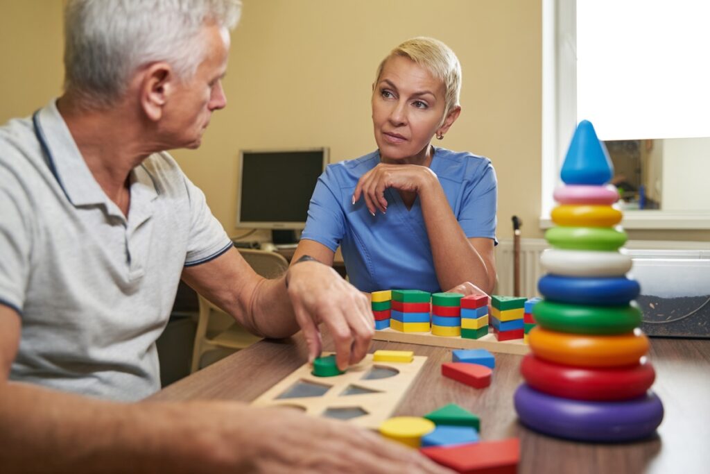 puzzle and therapy for dementia aggression